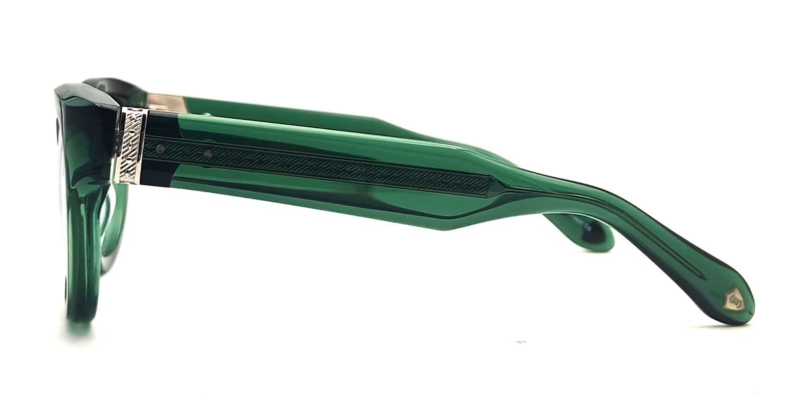 Matsuda M1038 - Bottle Green / Silver Rx Glasses In Bottle Green