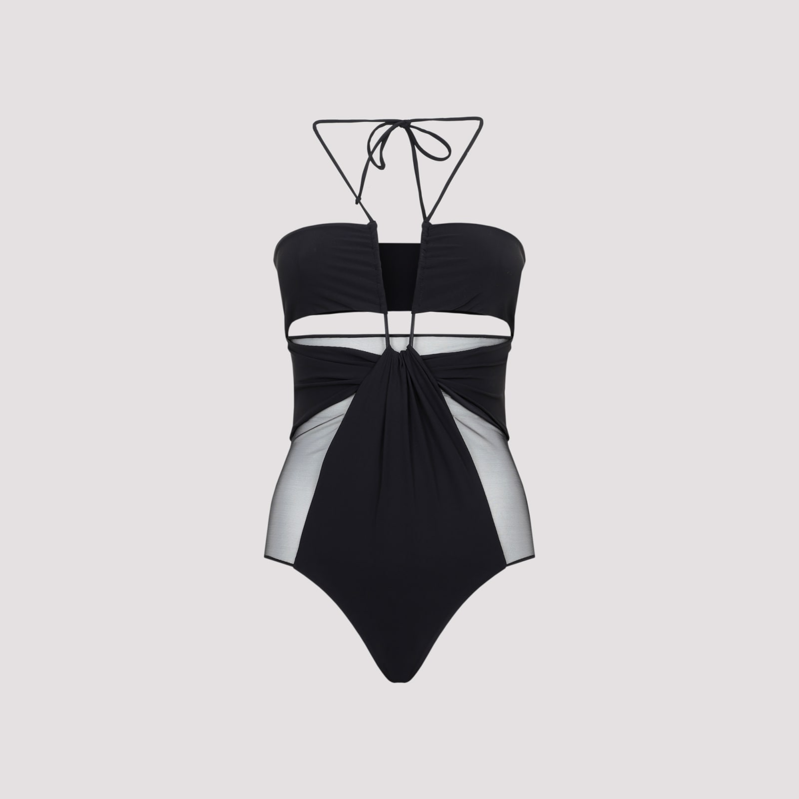 Shop Nensi Dojaka One Piece Swimsuit In Black