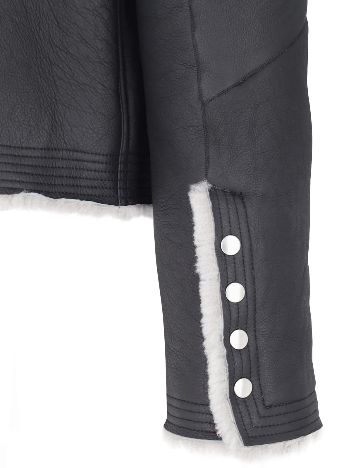 Shop Rick Owens Bauhaus Asymmetric Zip Jacket In Black