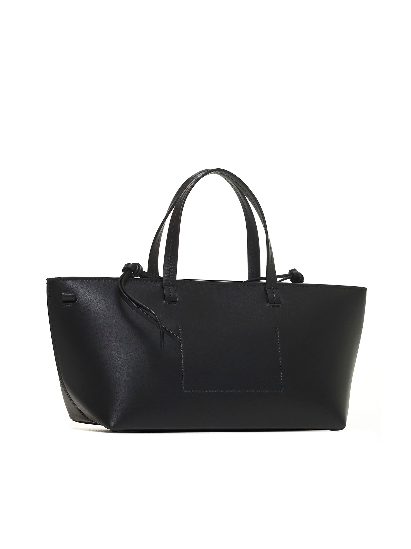 Shop Jil Sander Shoulder Bag In Black