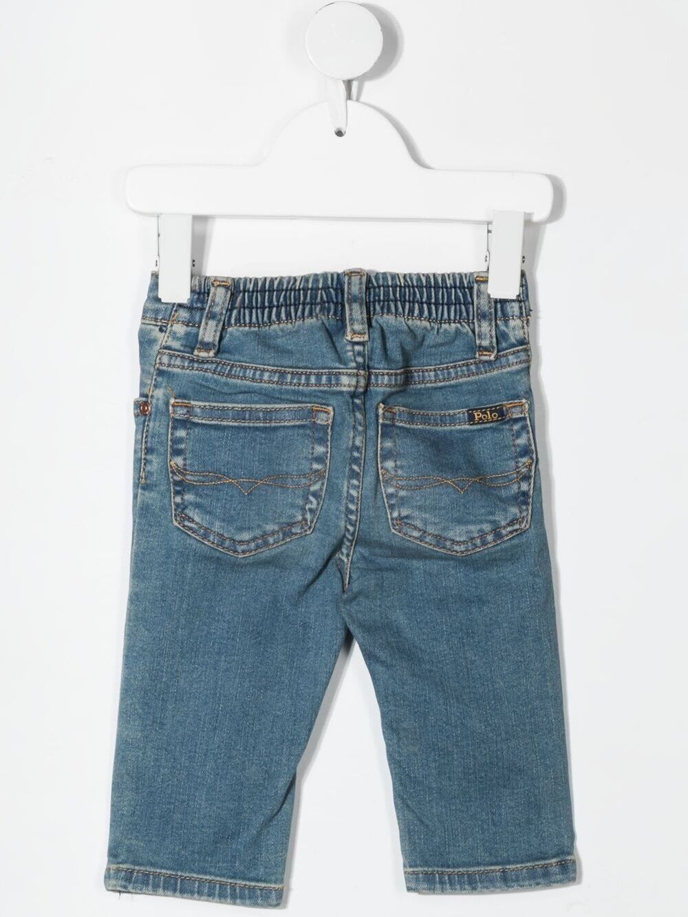 Shop Polo Ralph Lauren Baby Denim Jeans Classic In Bonham Wash Clean