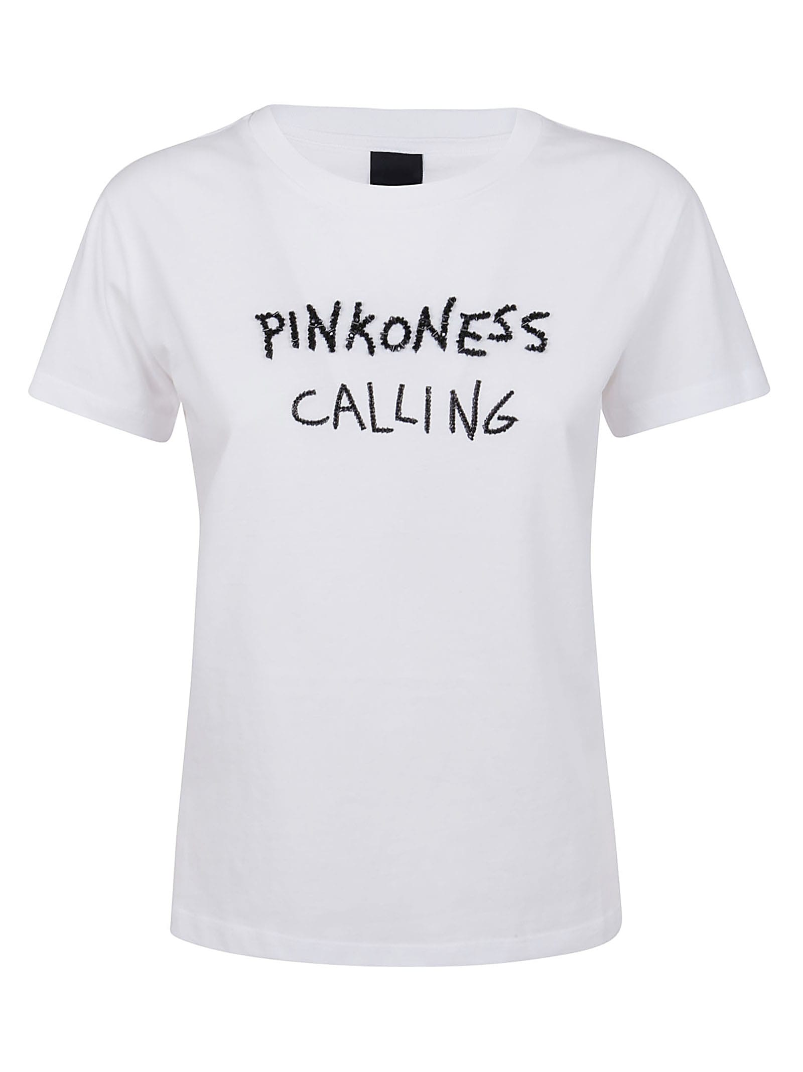 Pinko White Cotton T-shirt