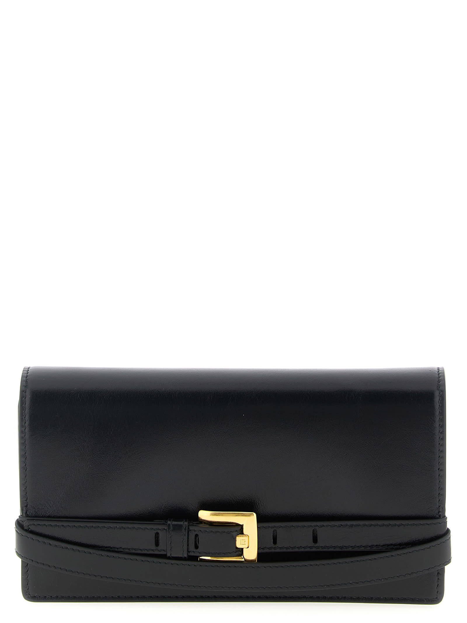 Balmain Shuffle Wallet On Chain In Black