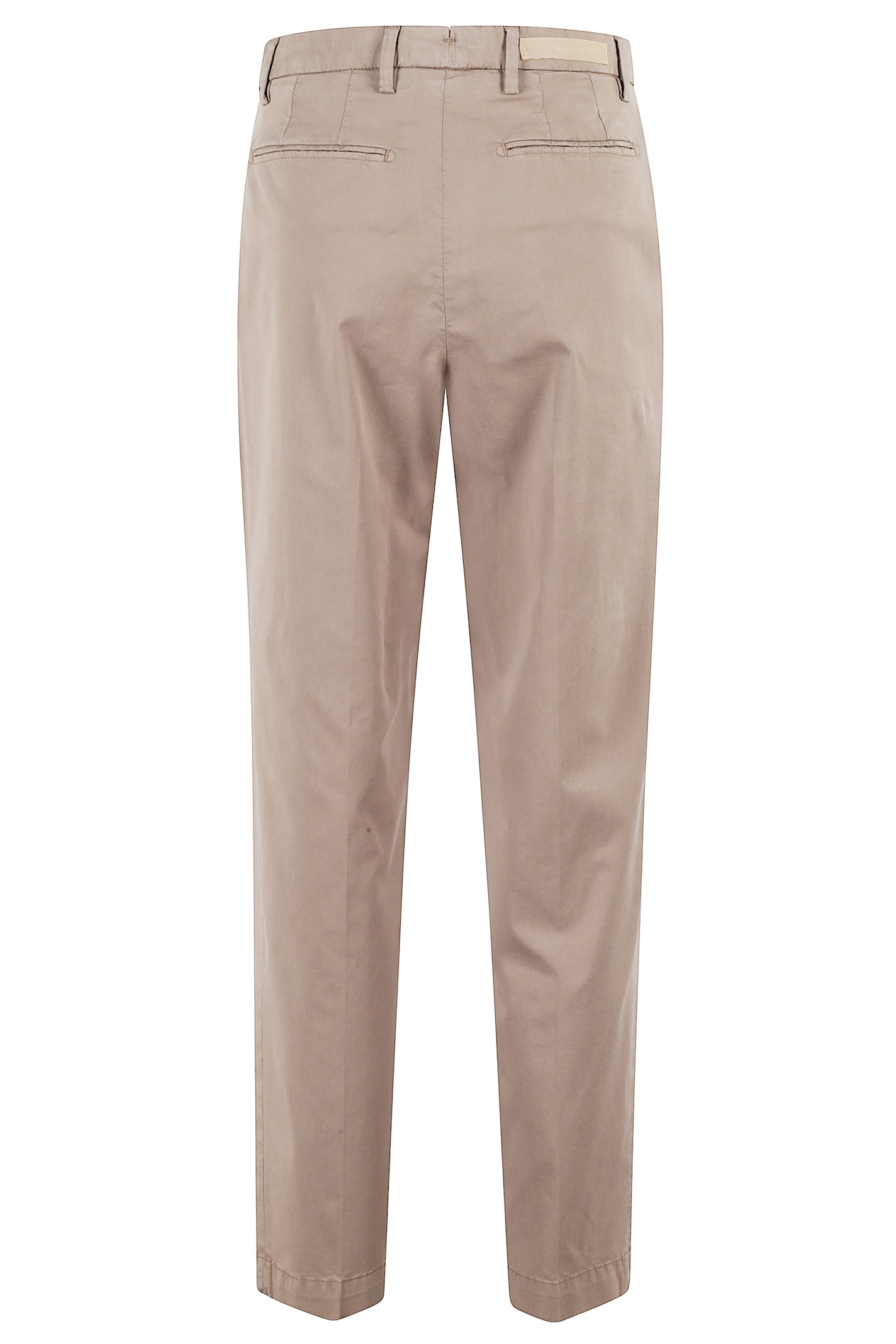 Briglia 1949 Straight-leg-hose Mit Stretch In Marrone