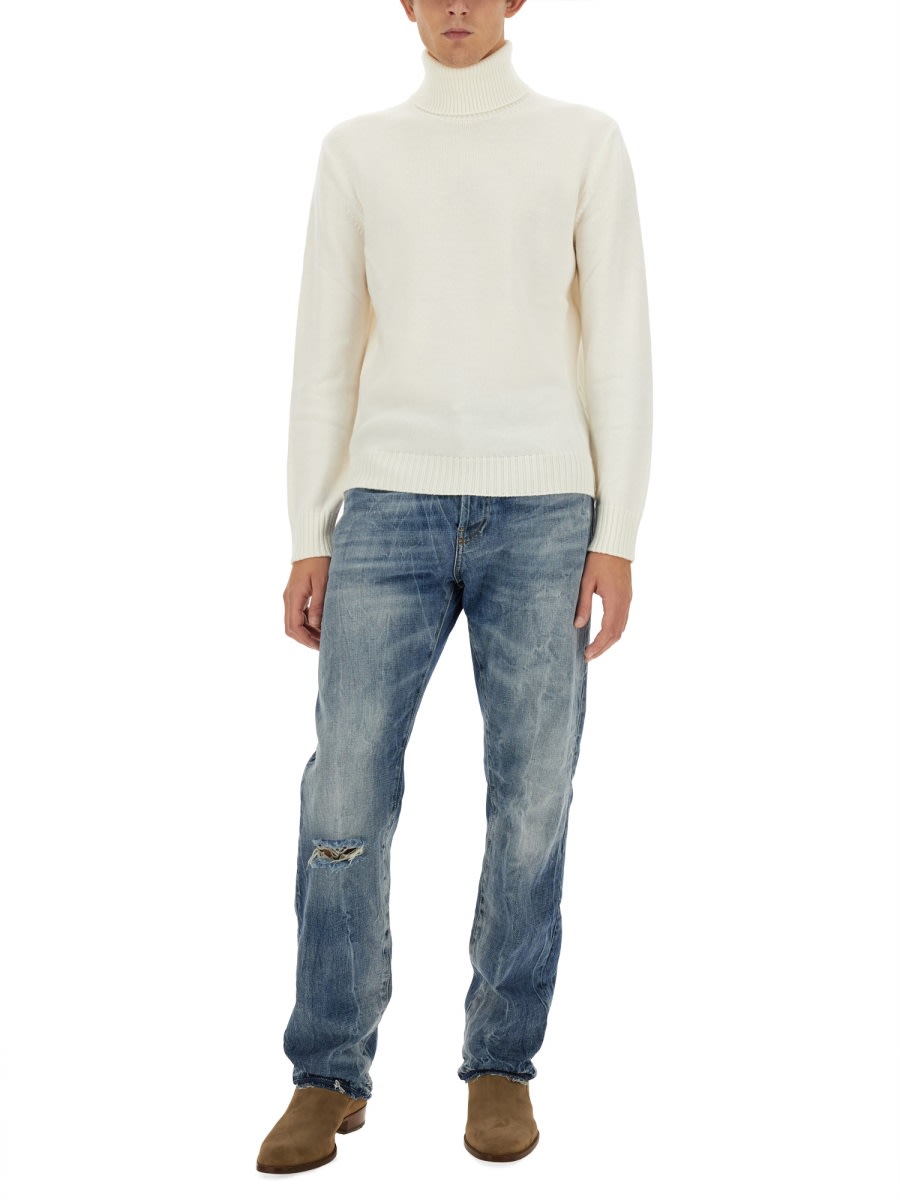 Department Five Department 5 Man Jeans Blue Size 33 Cotton In Blue