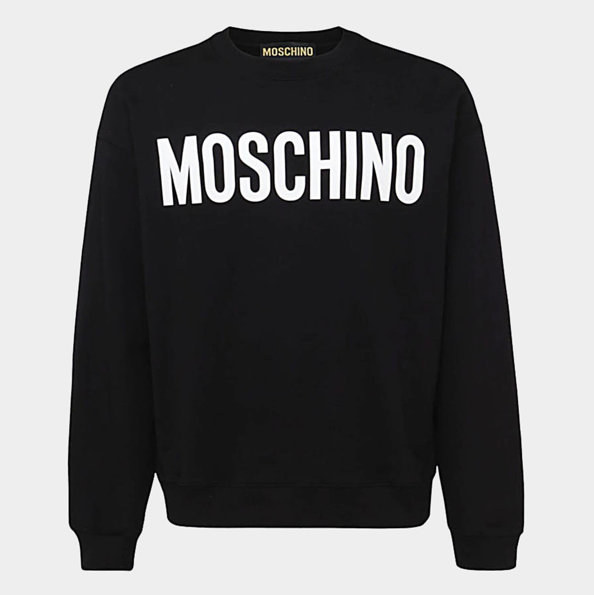 Black Cotton Sweatshirt