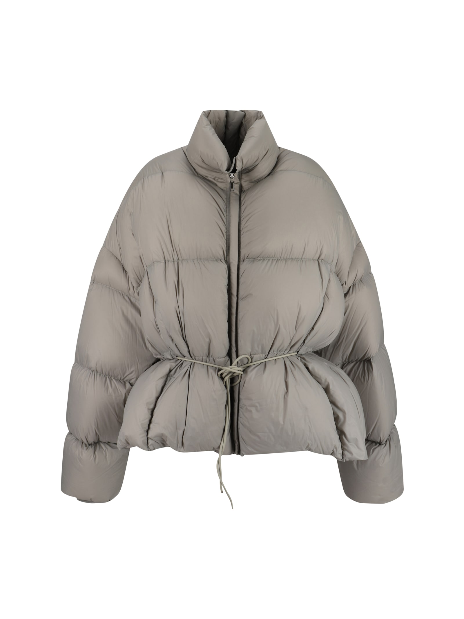 Shop Rick Owens Sail Down Jacket In Pearl