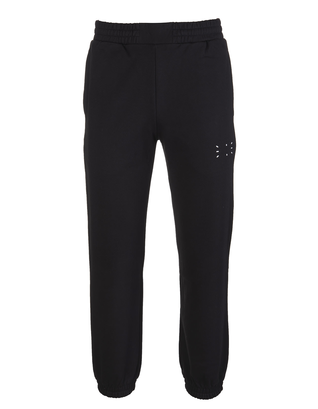 McQ Alexander McQueen Man Black Tapered Joggers With Logo
