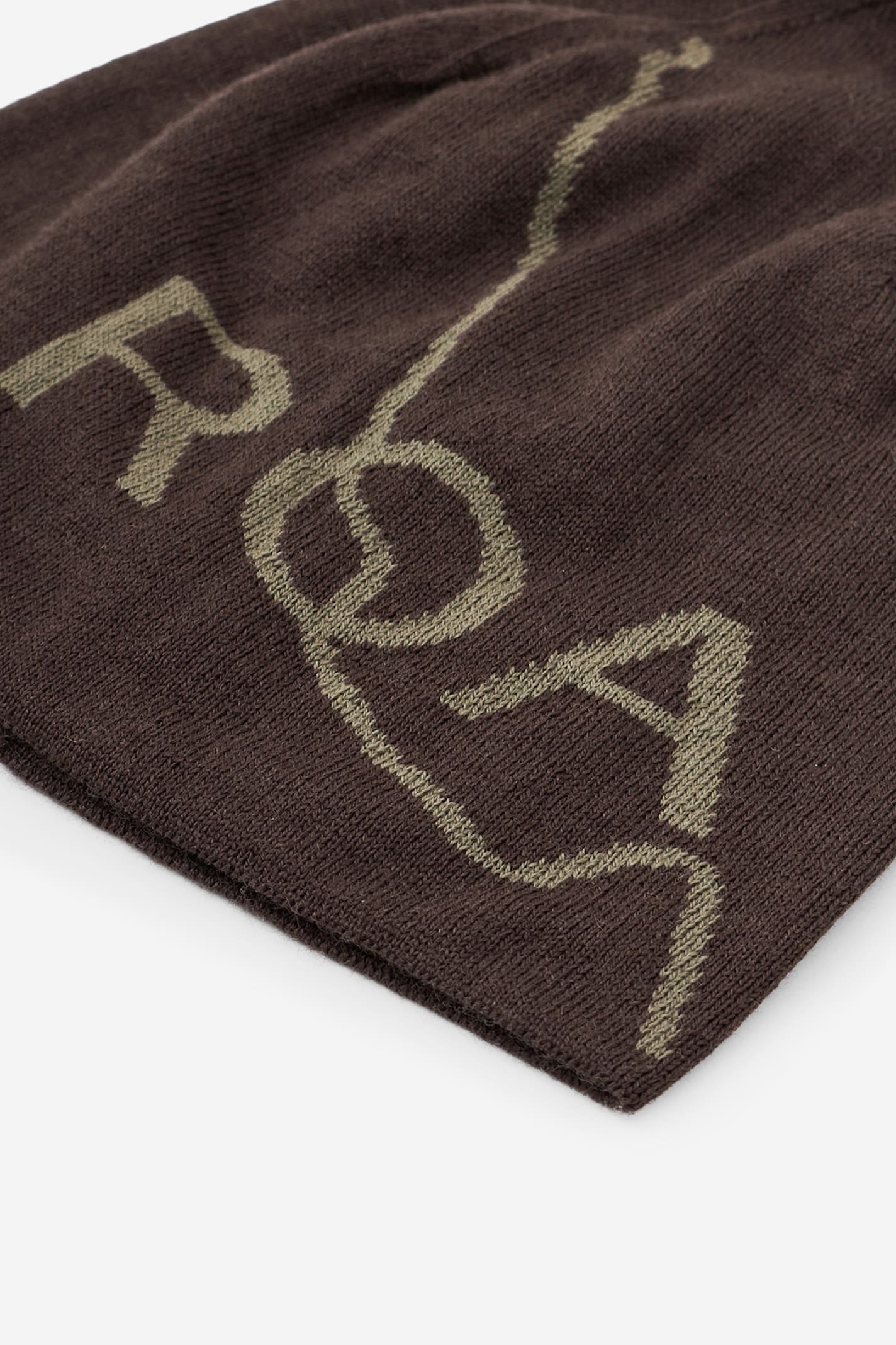 Roa Logo Hats In Brown