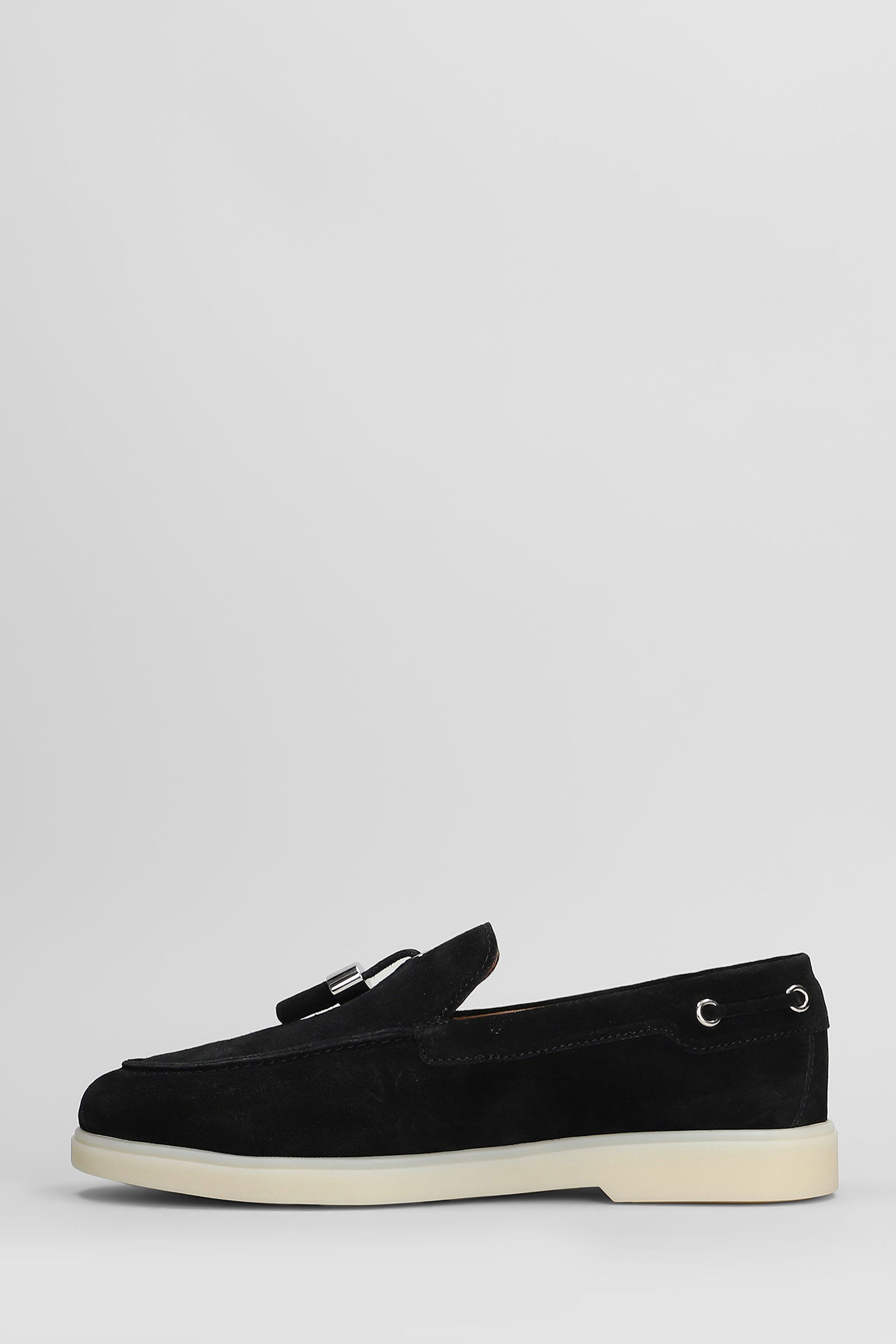Giuseppe Zanotti The Maui Loafers In Black Suede In Black