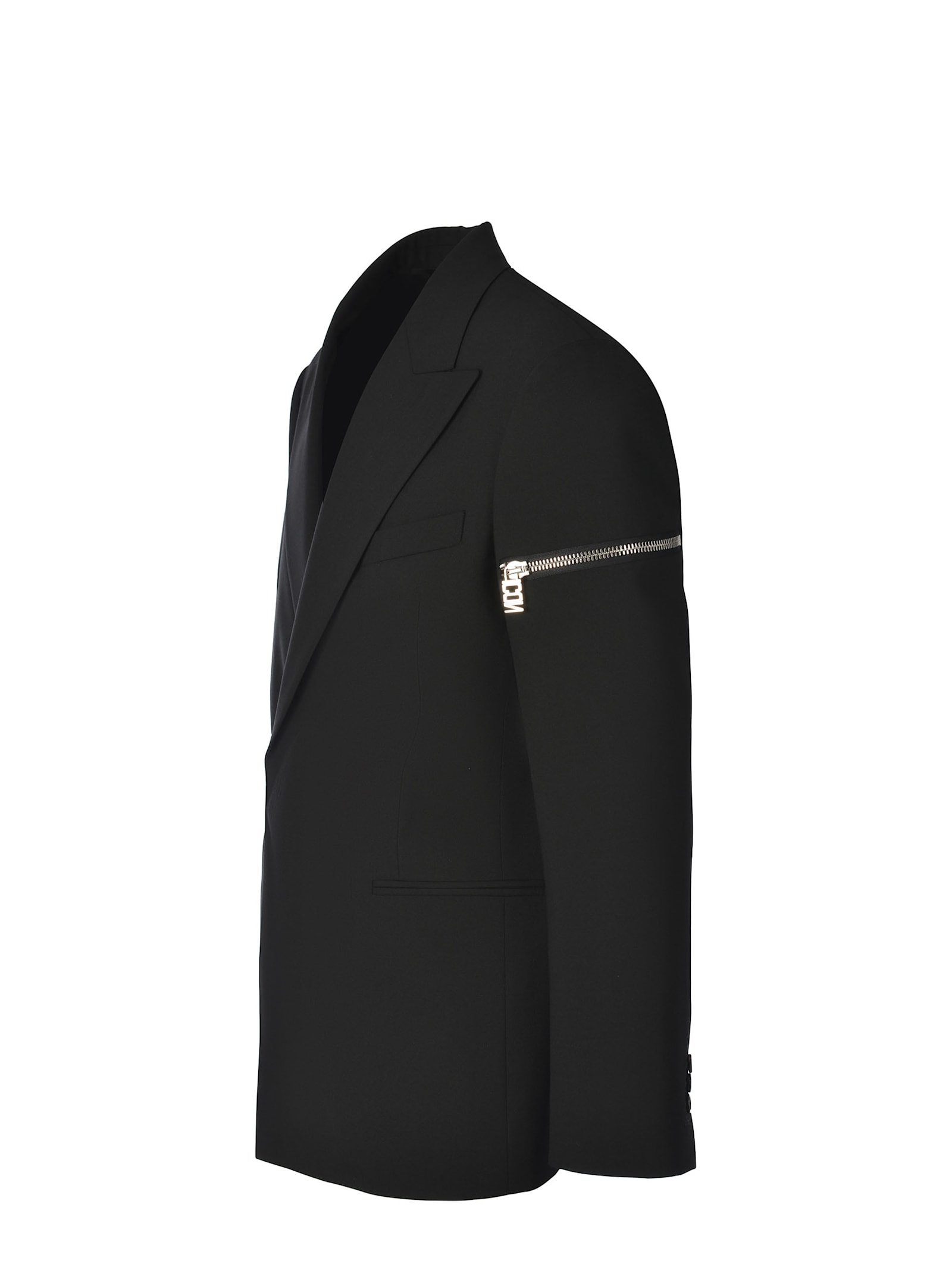 Shop Dsquared2 Double-breasted Blazer  Icon Made Of Fresh Wool In Black