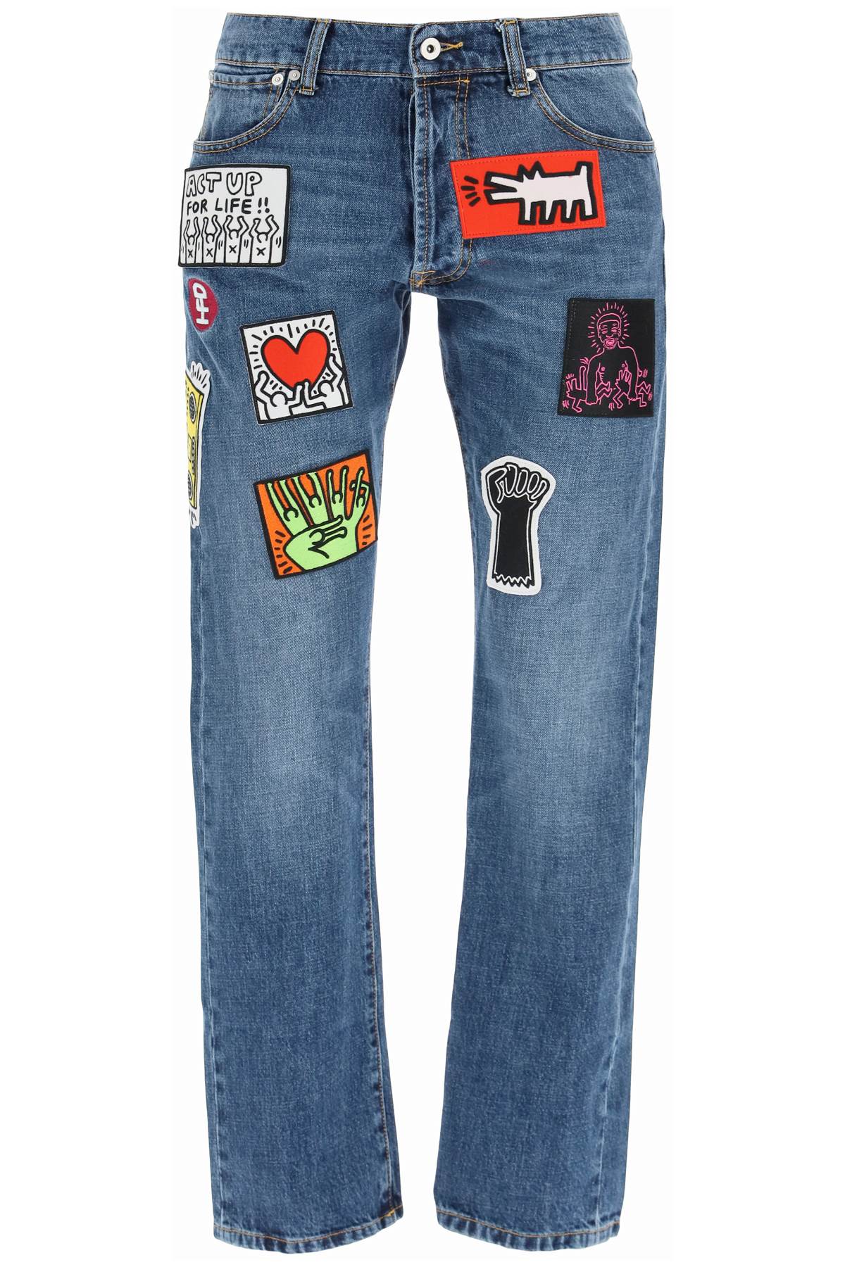 Honey Fucking Dijon Keith Haring Jeans