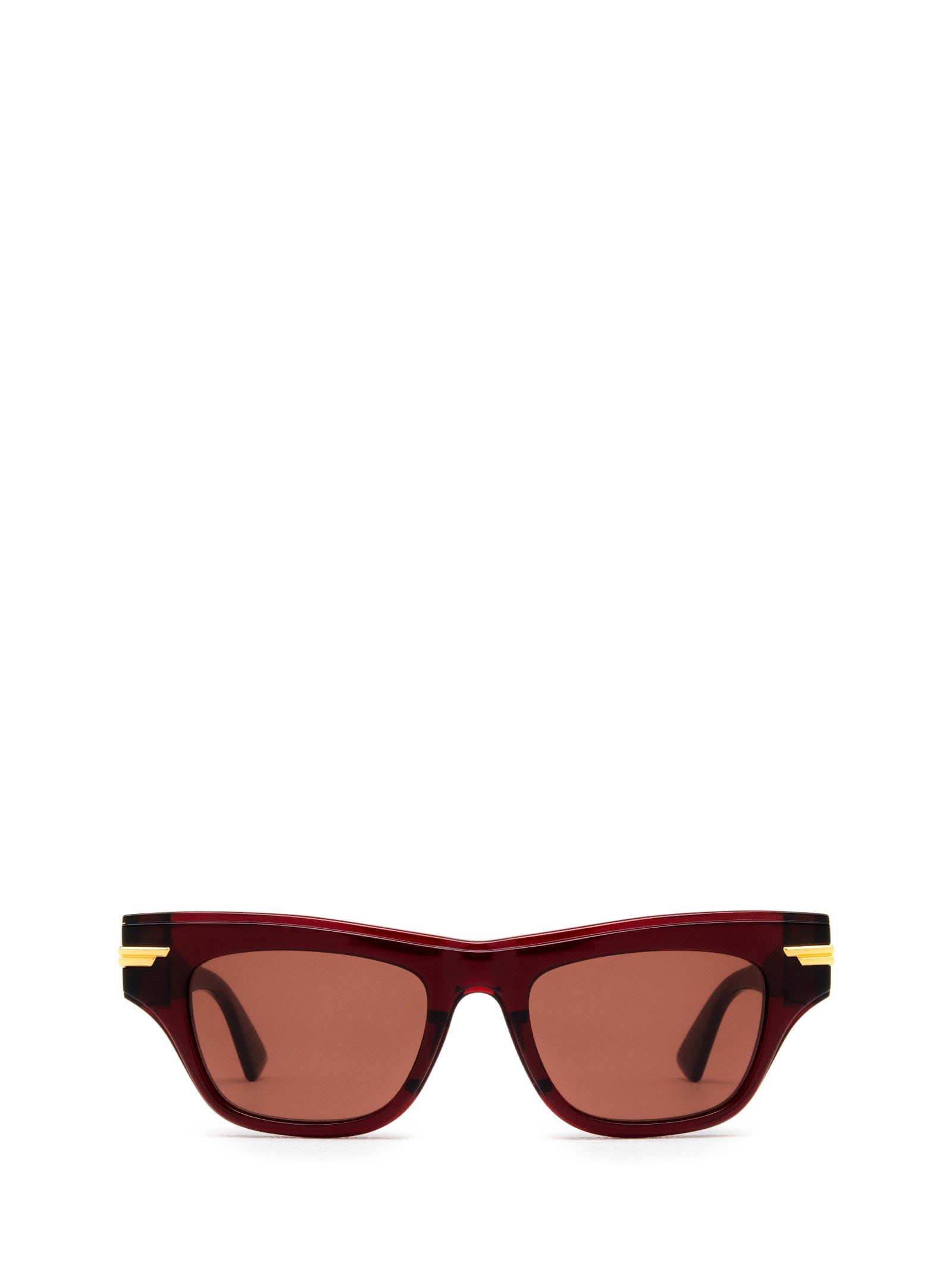Bottega Veneta Eyewear Bv1122s Burgundy Sunglasses