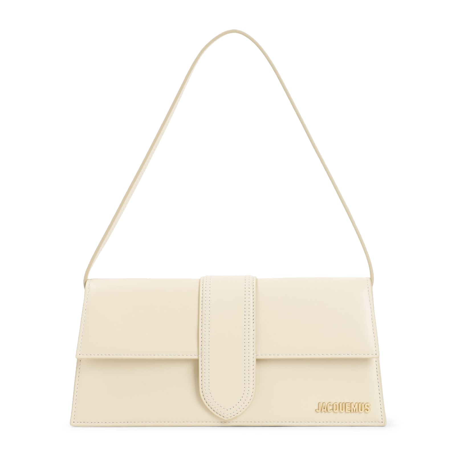 JACQUEMUS LE BAMBINO LEATHER SHOULDER BAG