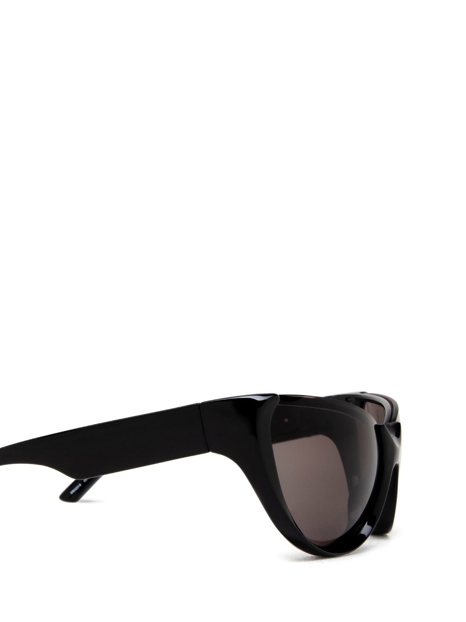 Shop Balenciaga Bb0201s Black Sunglasses