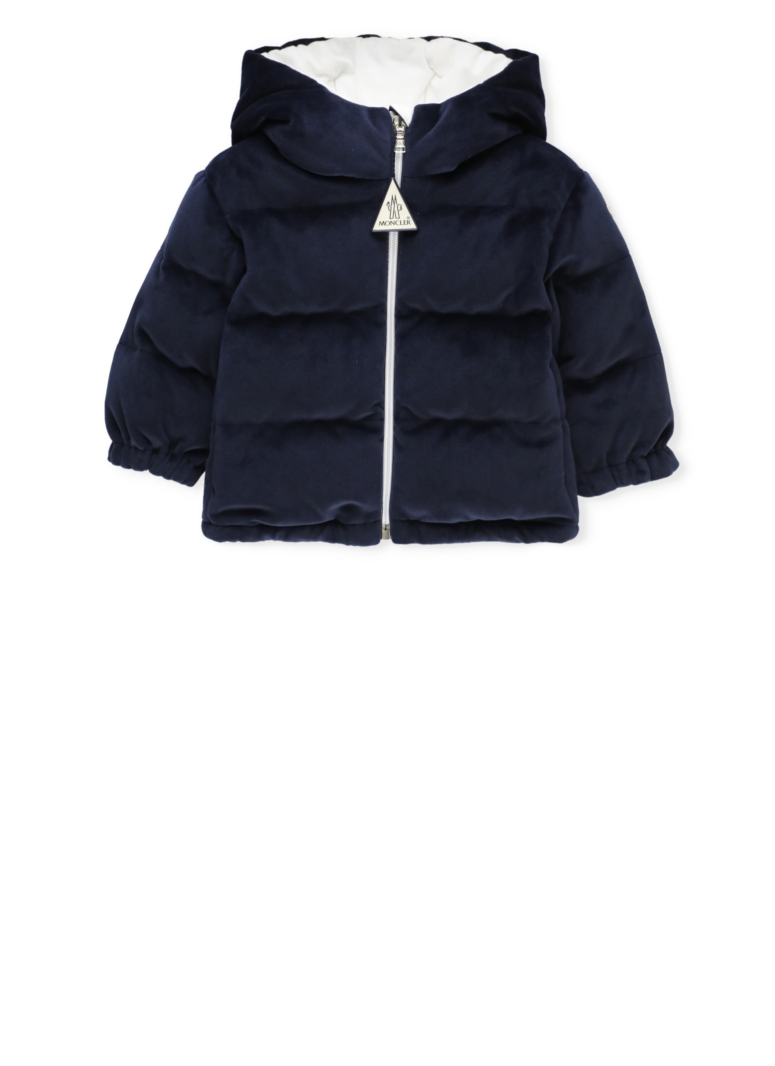 Moncler Babies' Daos Down Jacket In Blue