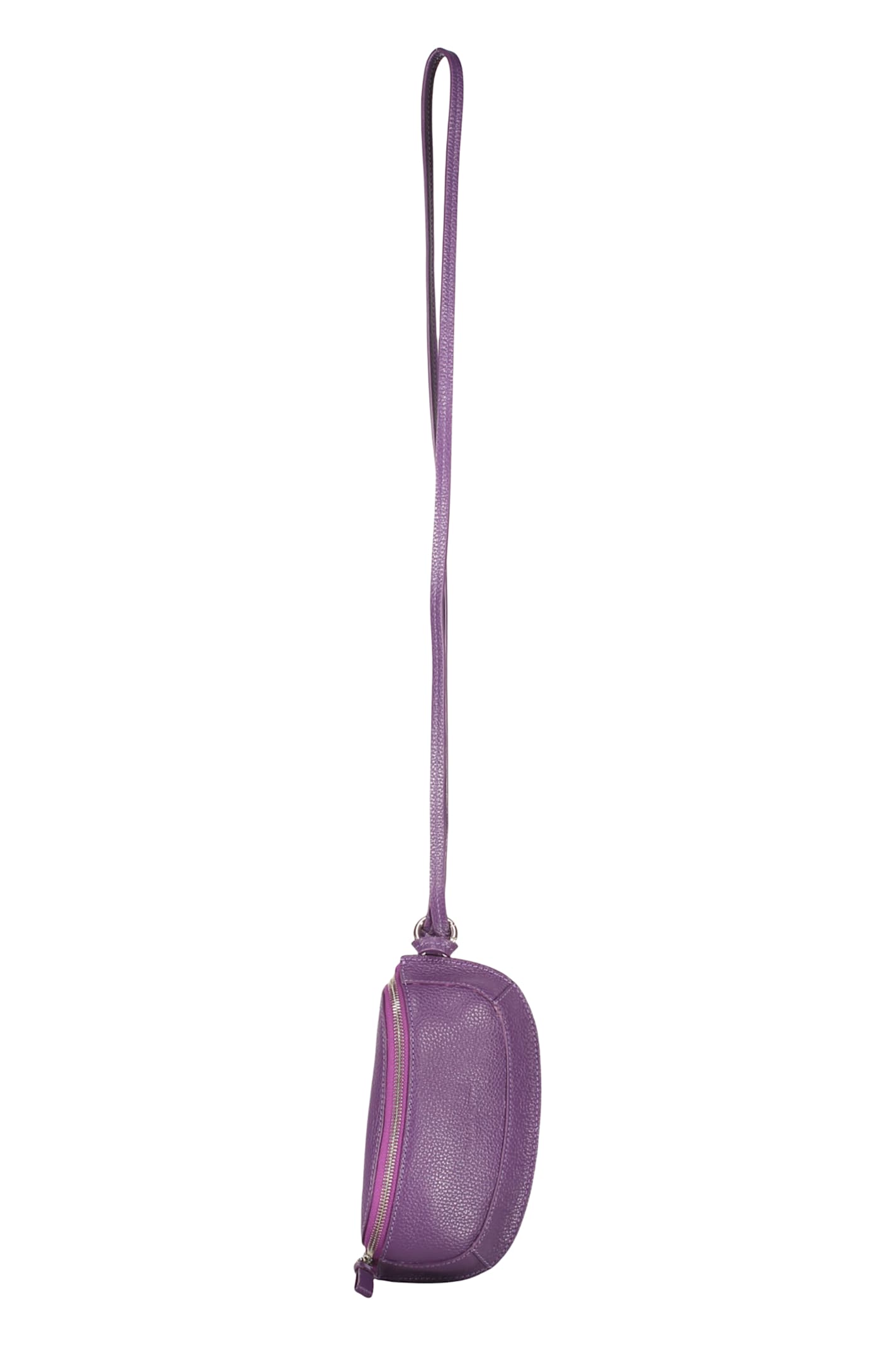 Fabiana Filippi Fabric Shoulder Bag In Purple