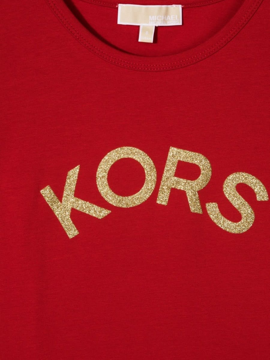 Shop Michael Kors T-shirt Logo In Red