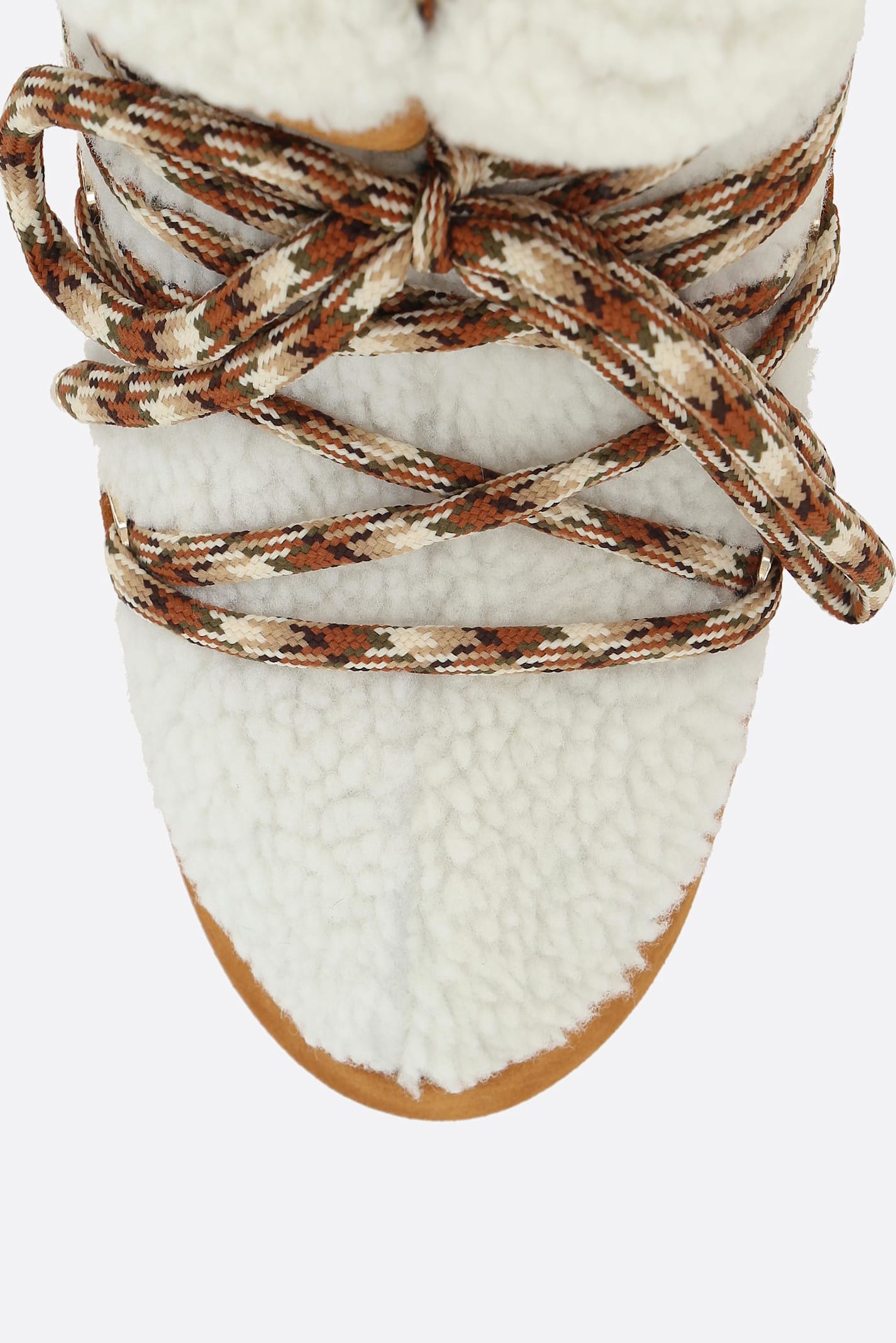 Moon Boot Mb Icon Low Suede And Shearling Snow Boots In Brown