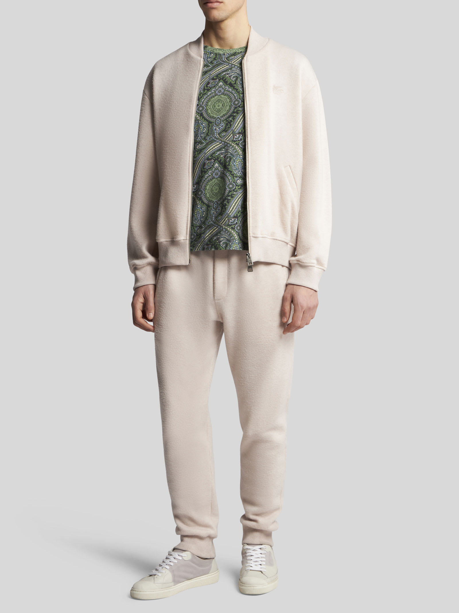 Shop Etro Jacket In Beige