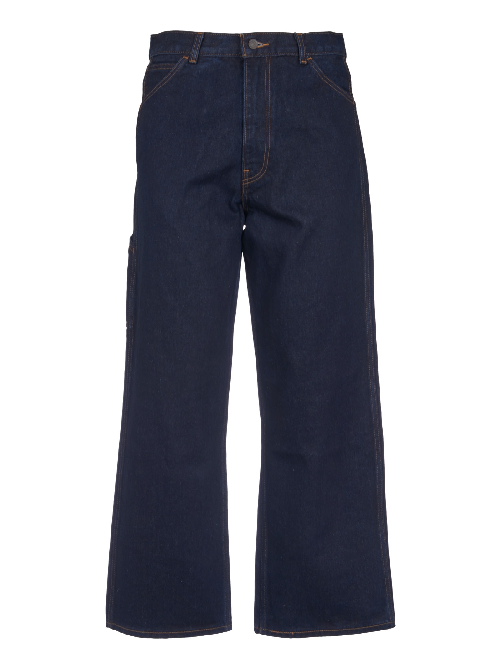 Shop Levi's Buttoned Classic Jeans In Blue