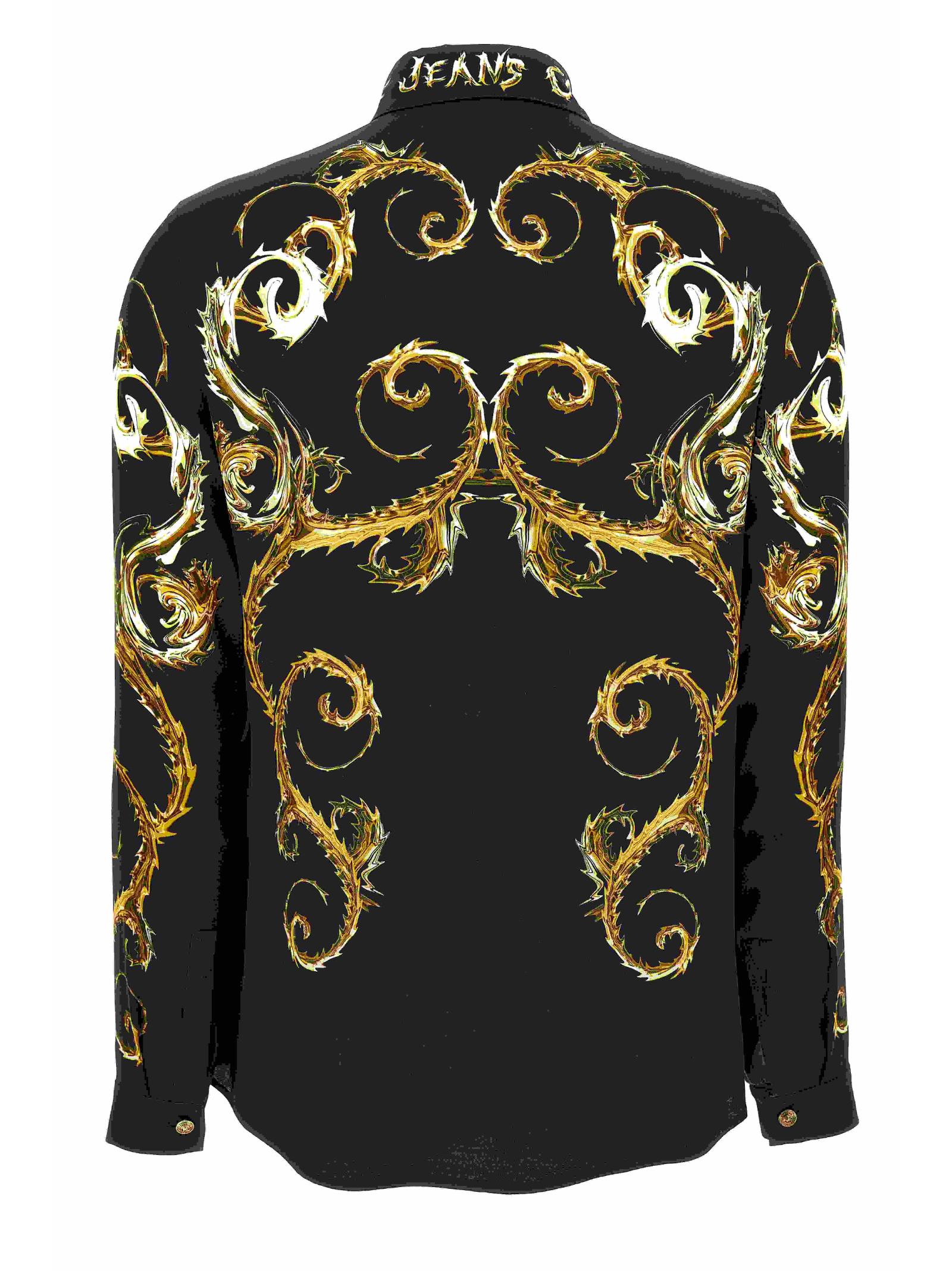 Shop Versace Jeans Couture Shirt In Black