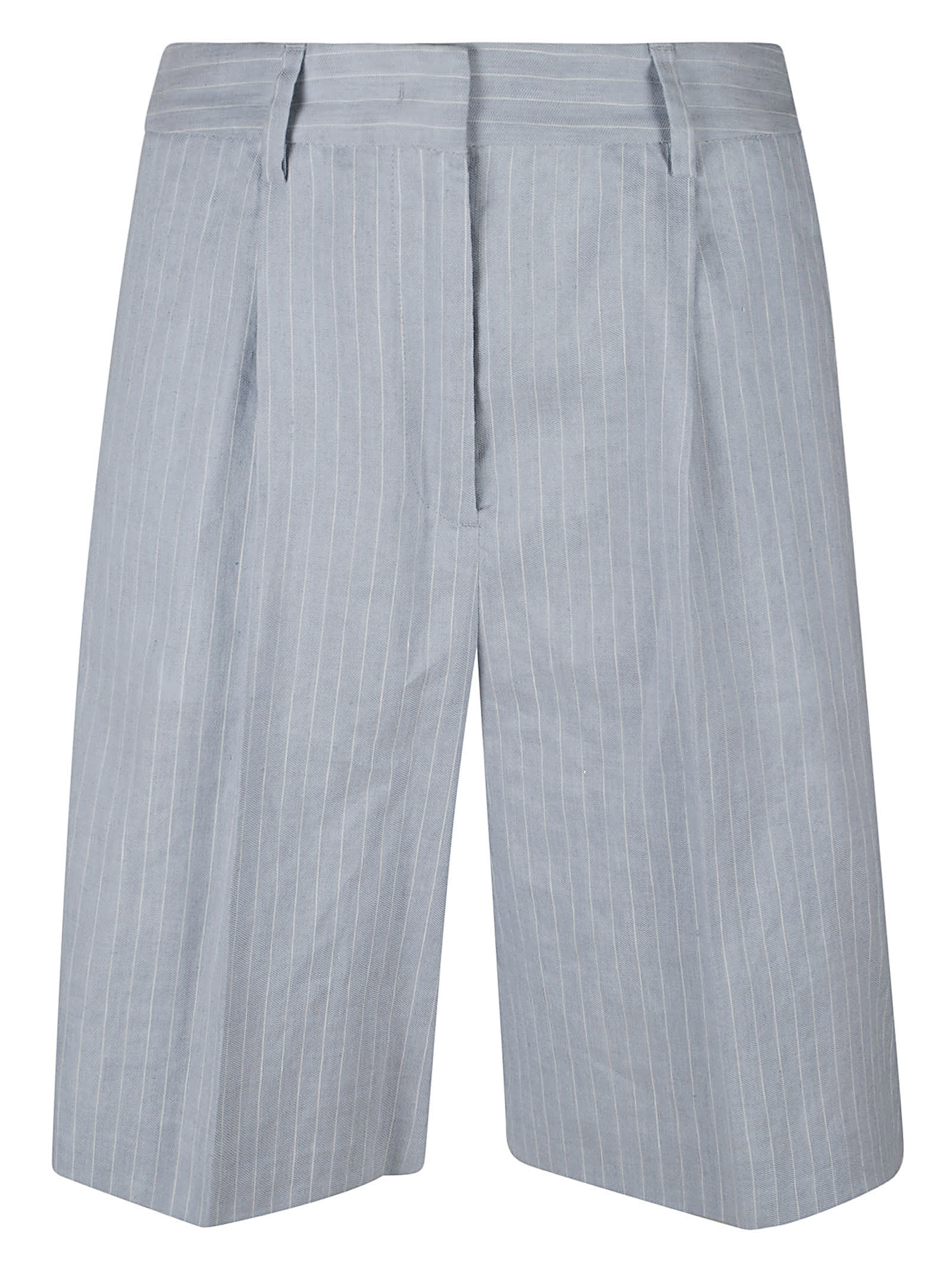 Classic Striped Trouser Shorts