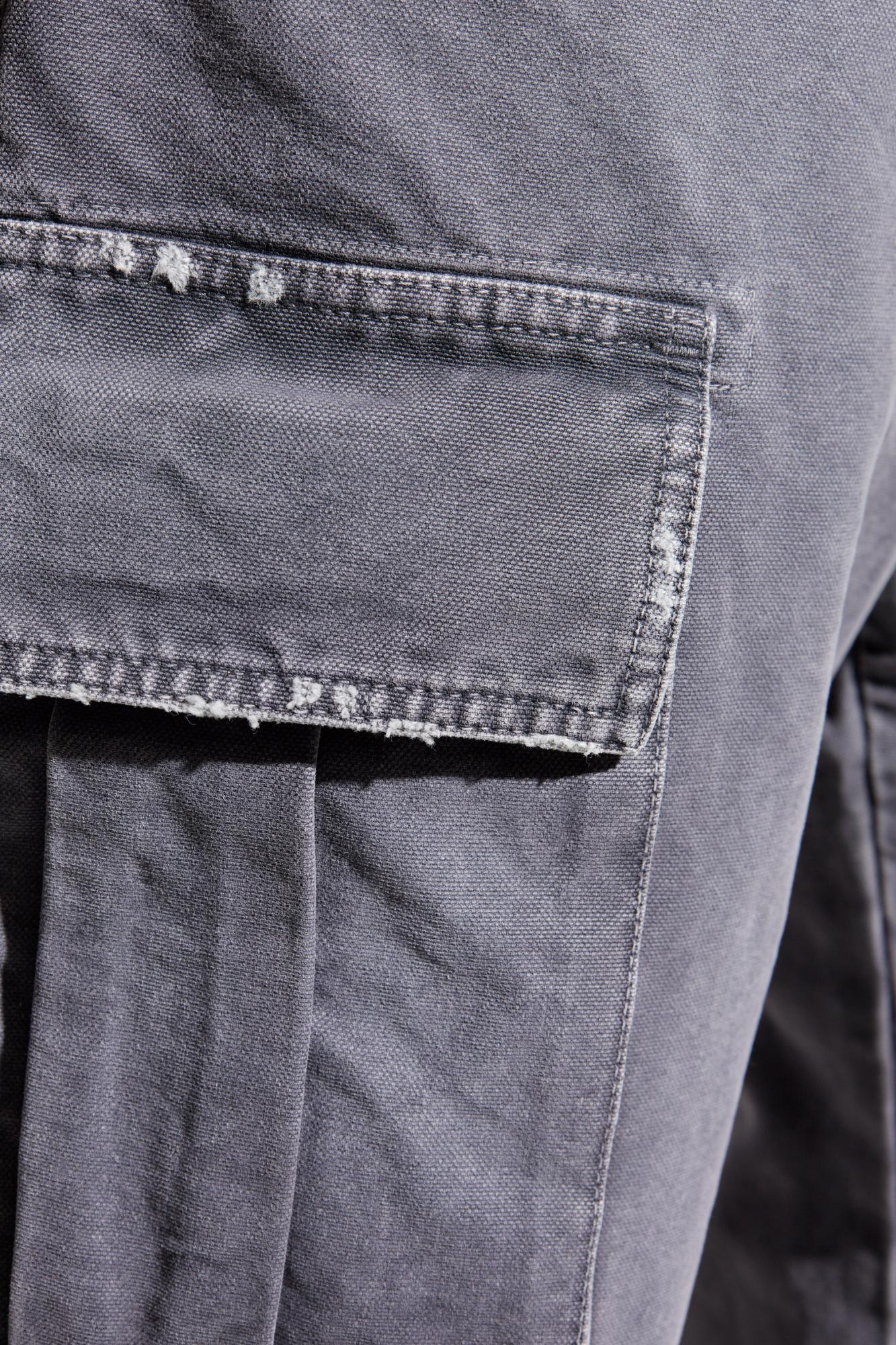 Balmain Trousers With Pockets In Gray