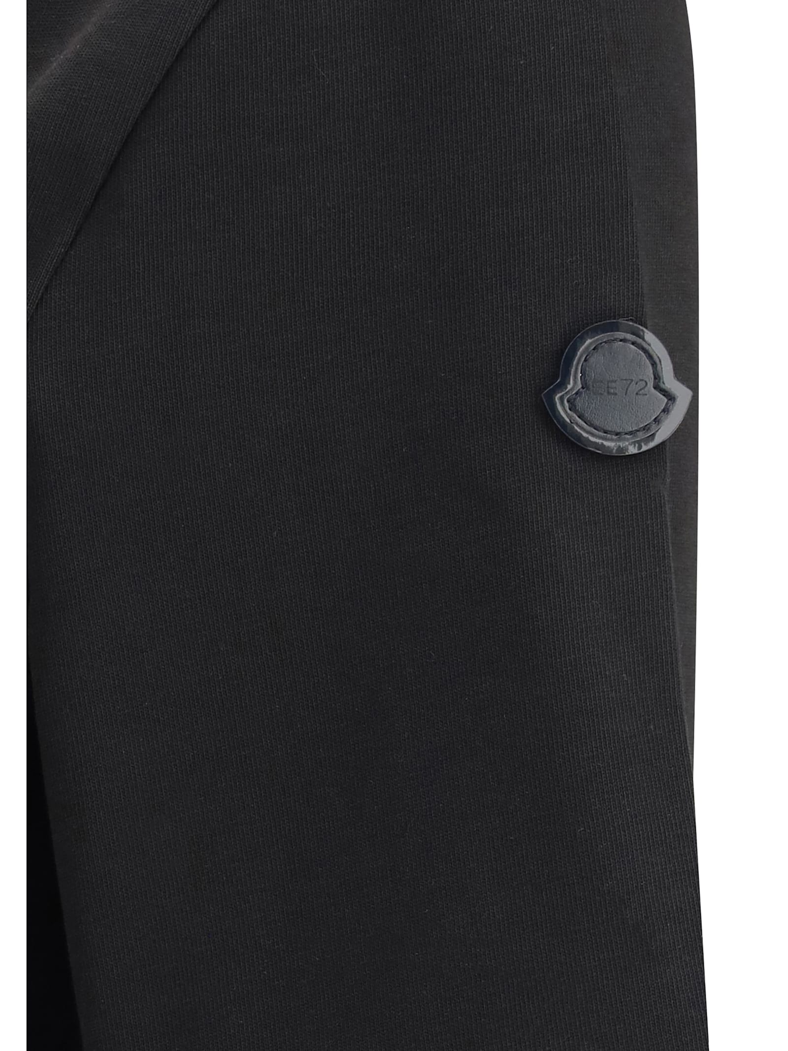 Moncler Genius T-shirt By Moncler X Ee72 By Edward Enninful In Jersey In Black