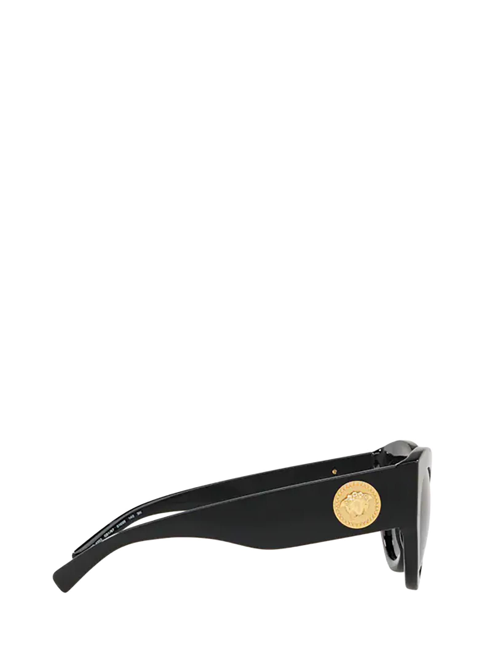 Biscuit ego gemakkelijk Versace Ve4353 Black Female Sunglasses | ModeSens