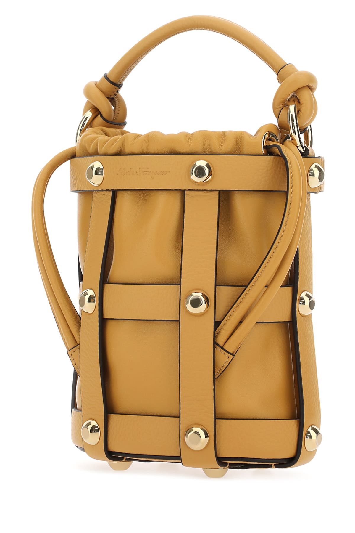 Shop Ferragamo Borsa F.cage Small In Languor