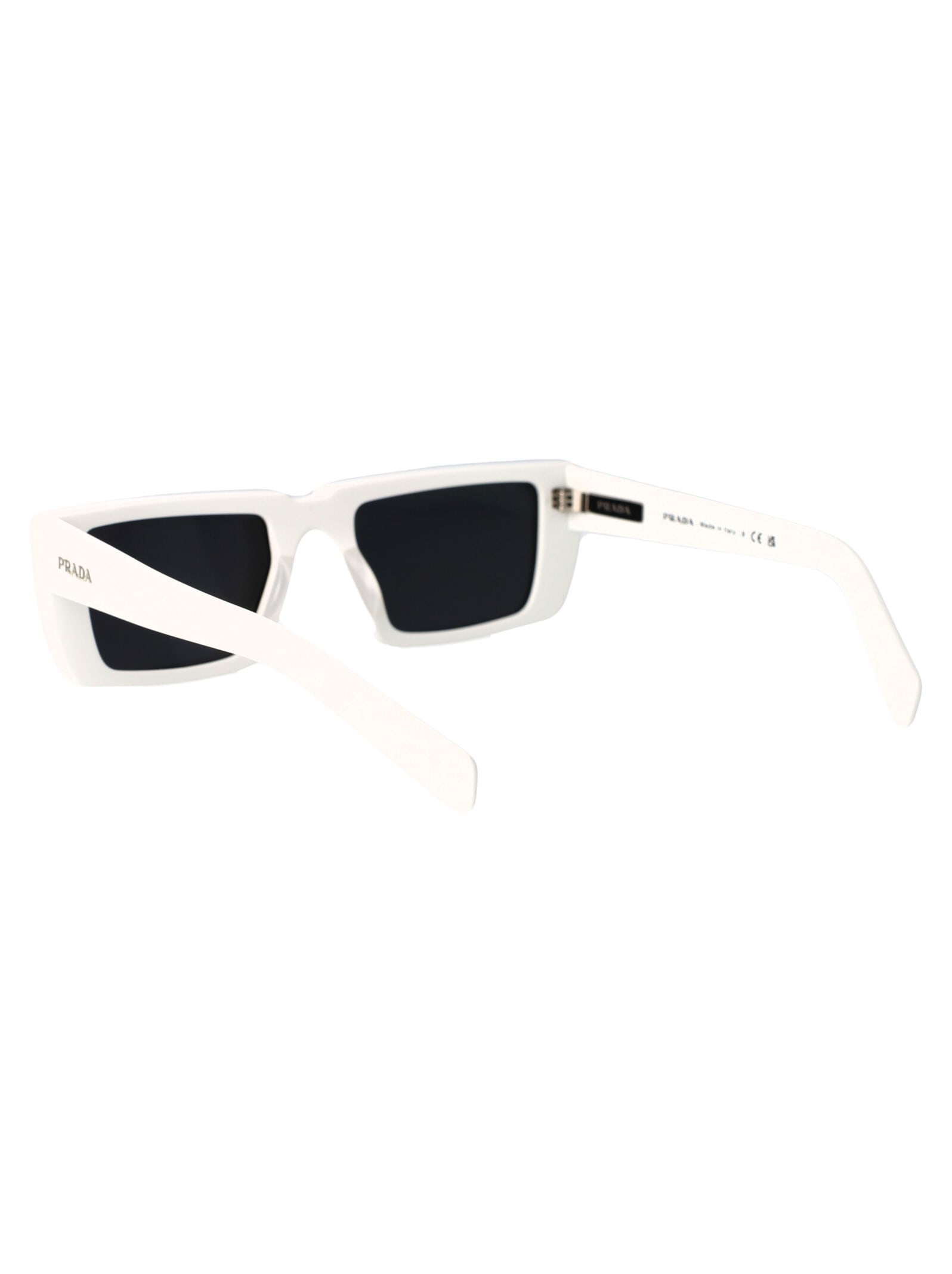 Shop Prada 0pr 24ys Sunglasses In 4615s0 White