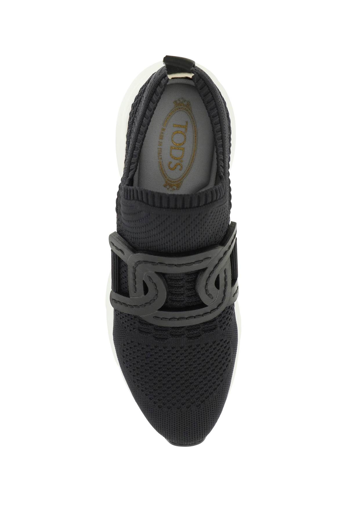 TOD'S KNITTED SLIP-ON SNEAKERS