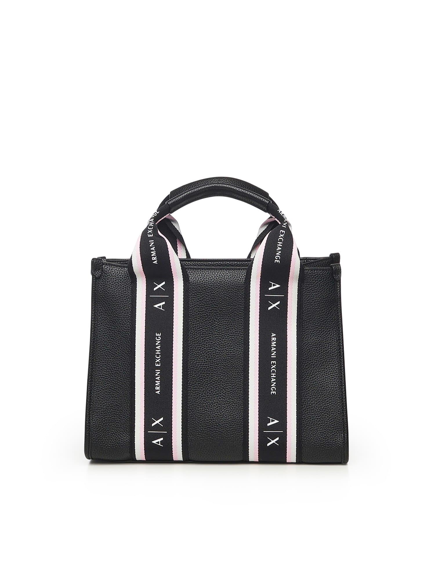 Armani Exchange Shopper Bag With Contrasting Bands