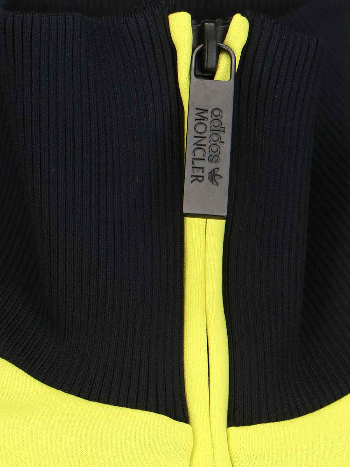 Moncler Genius Block Design High Collar Long Sleeves In Black