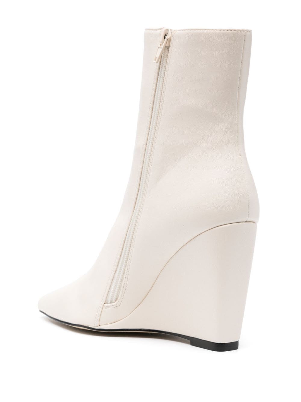 Shop Twinset Ankel Boot In Old White