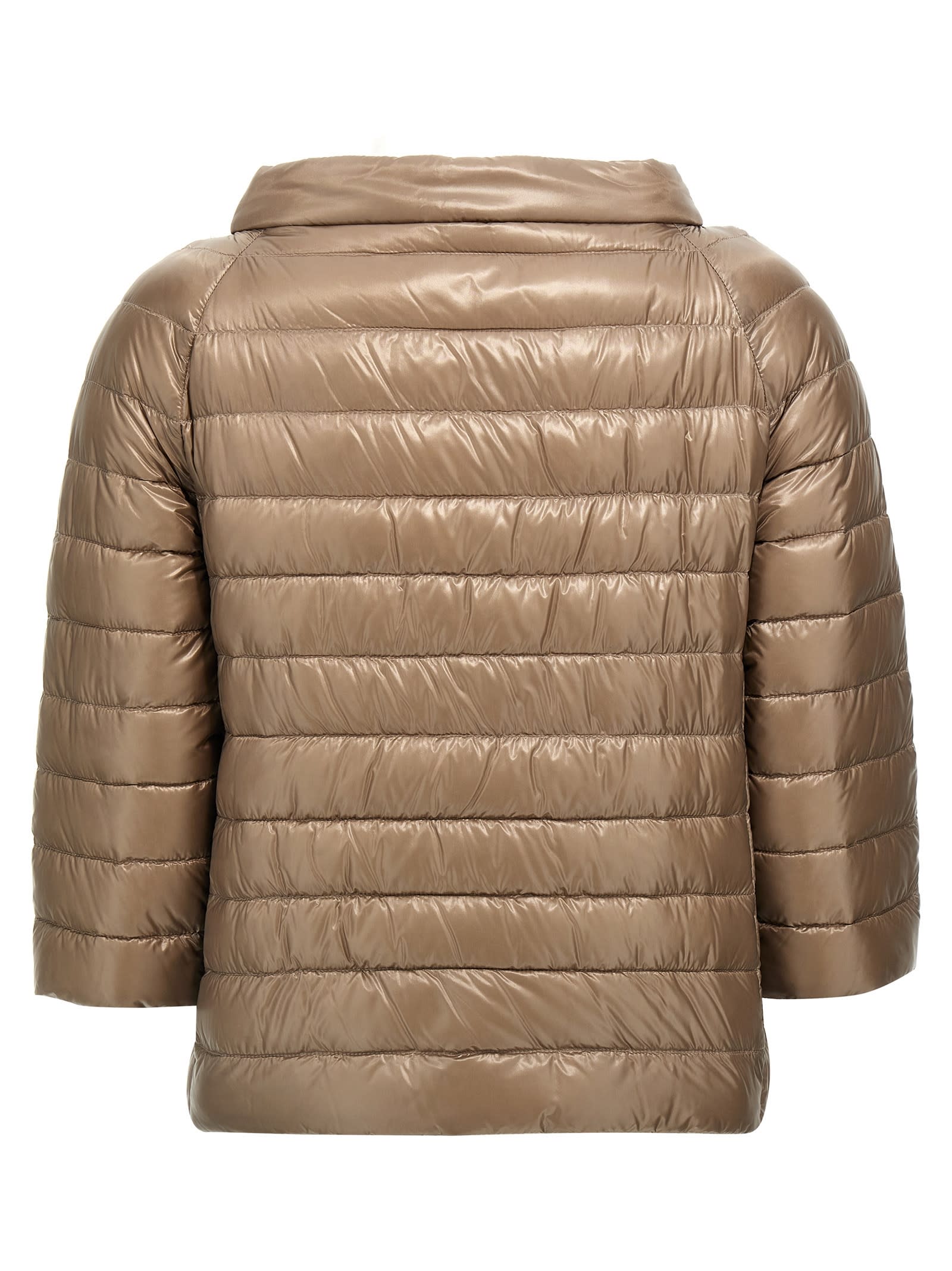 Herno Reversible Hood Casual Jackets And Parka Multicolor In Brown