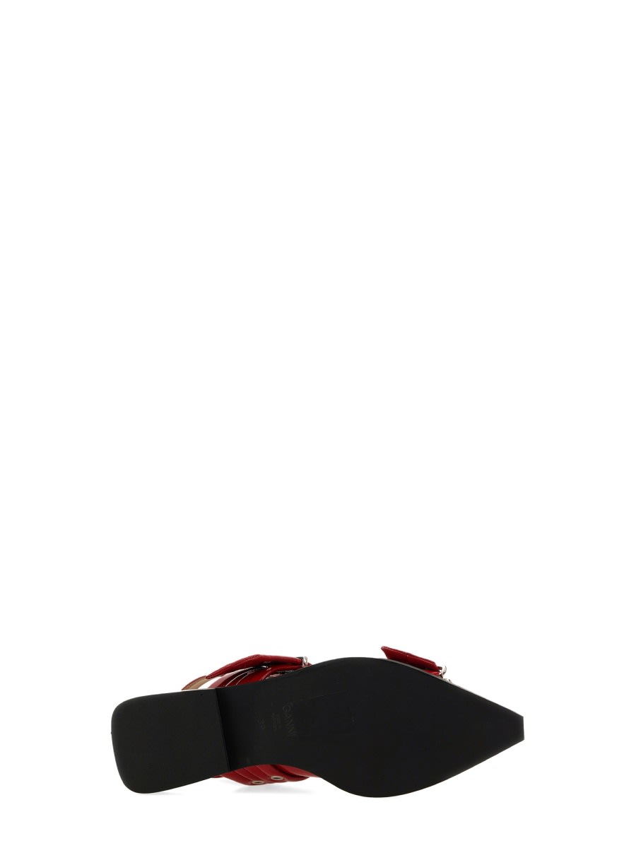Ganni Ballerina With Buckle