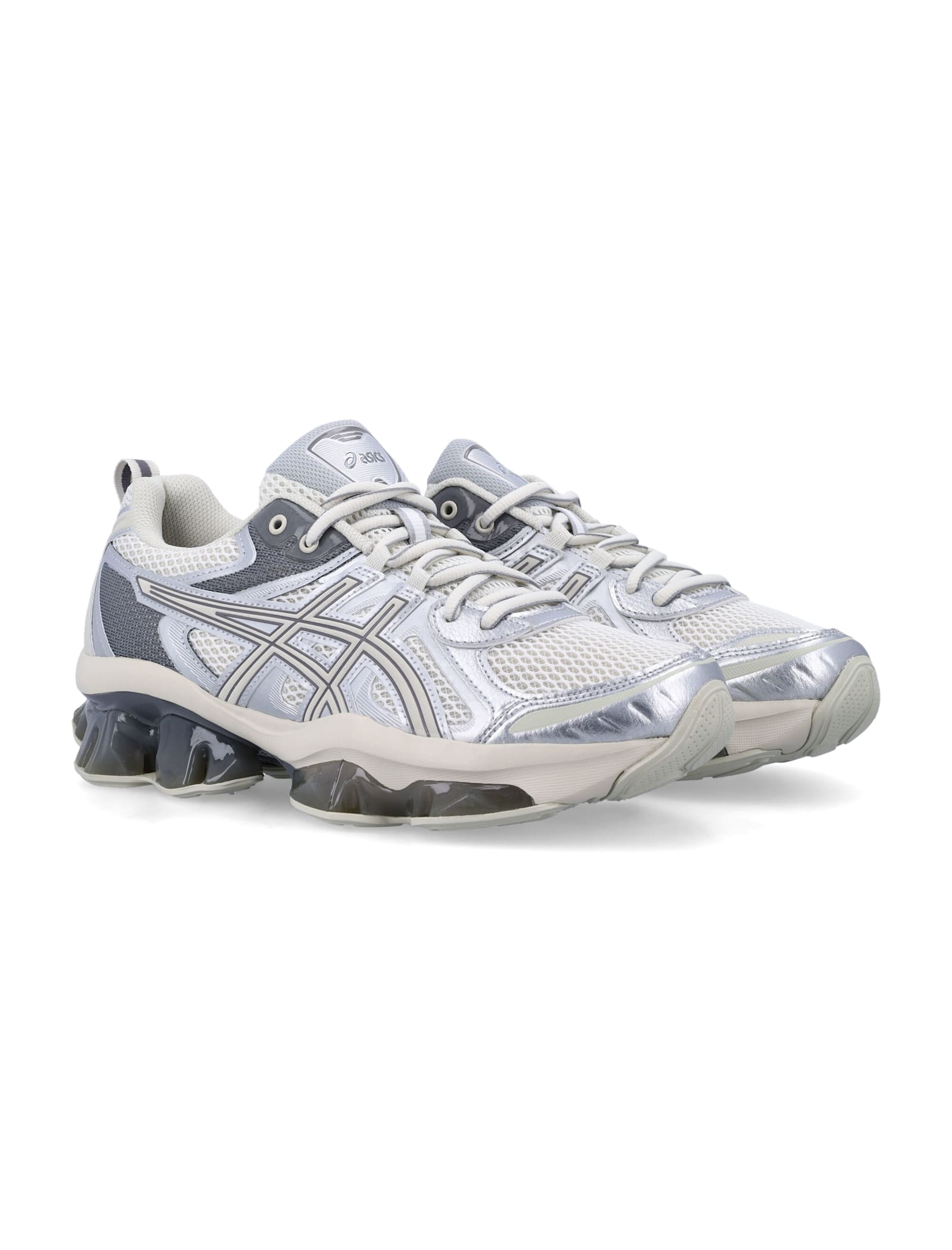 Shop Asics Gel-qauntum Kinetic In White/light Dust