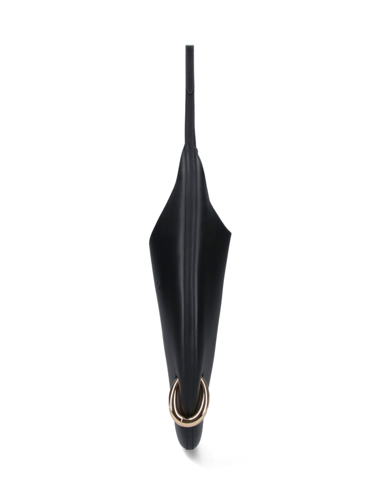Tory Burch Pierced Hobo Bag In Black