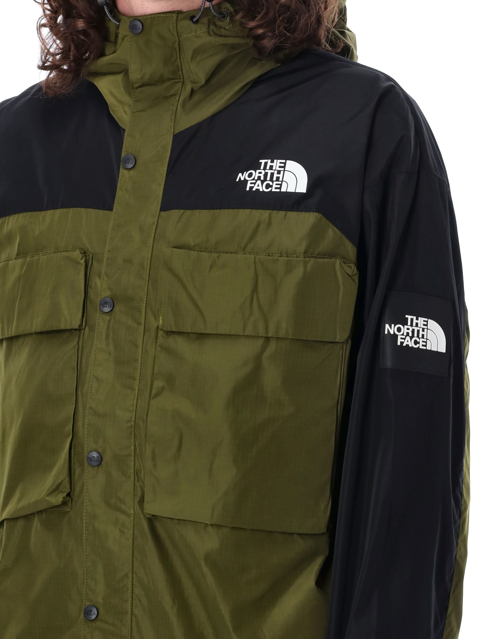 Shop The North Face Tustin Cargo Pkt Jacket In Olive