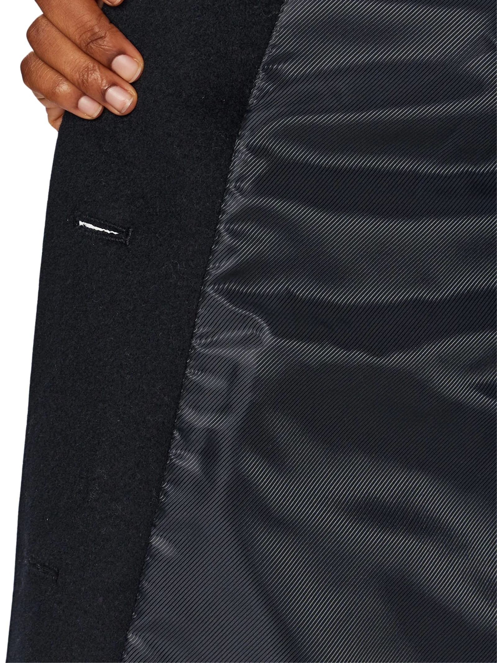 Ralph Lauren Belted Coat In Black