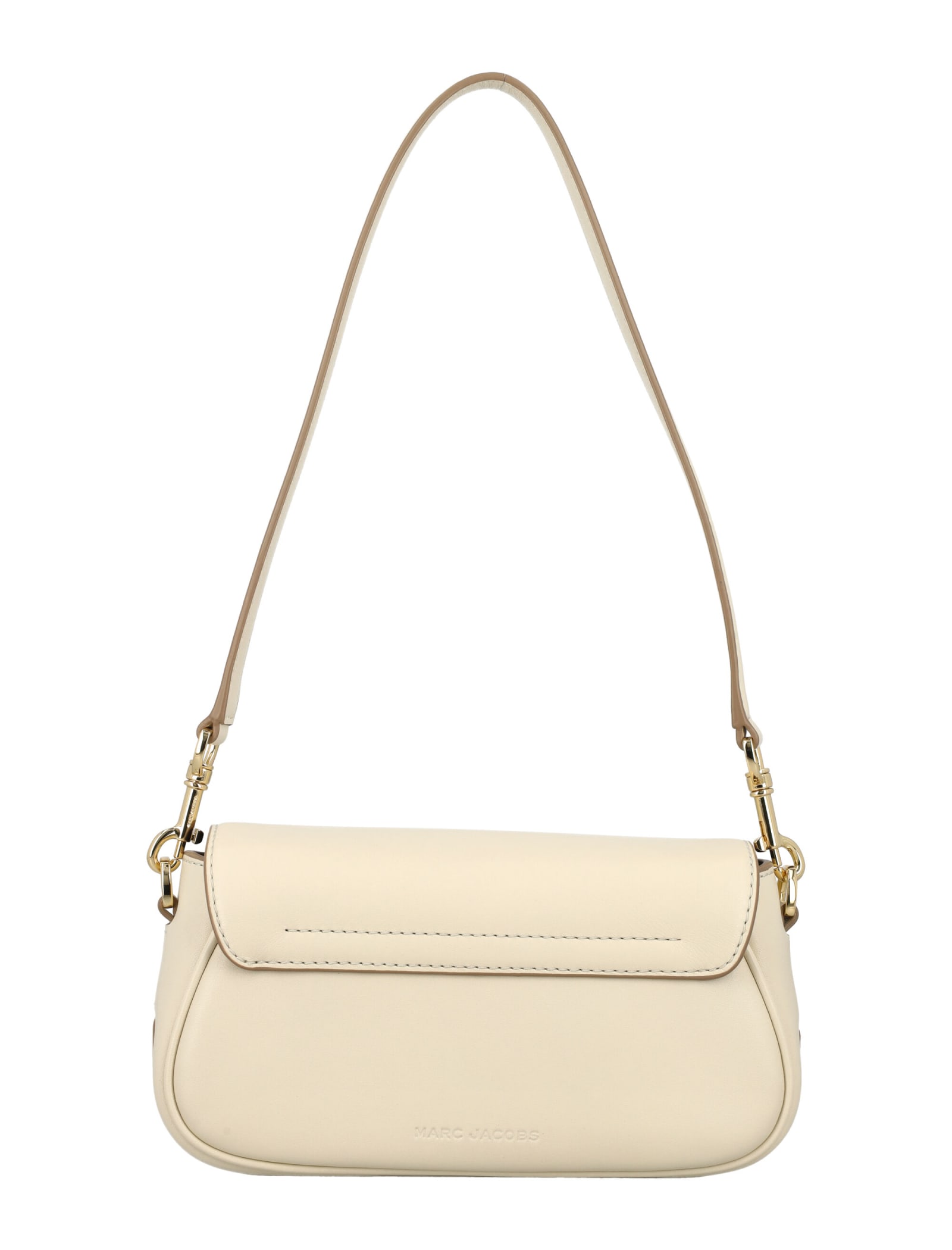 Shop Marc Jacobs The Clover Shoulder Bag In Cloud White