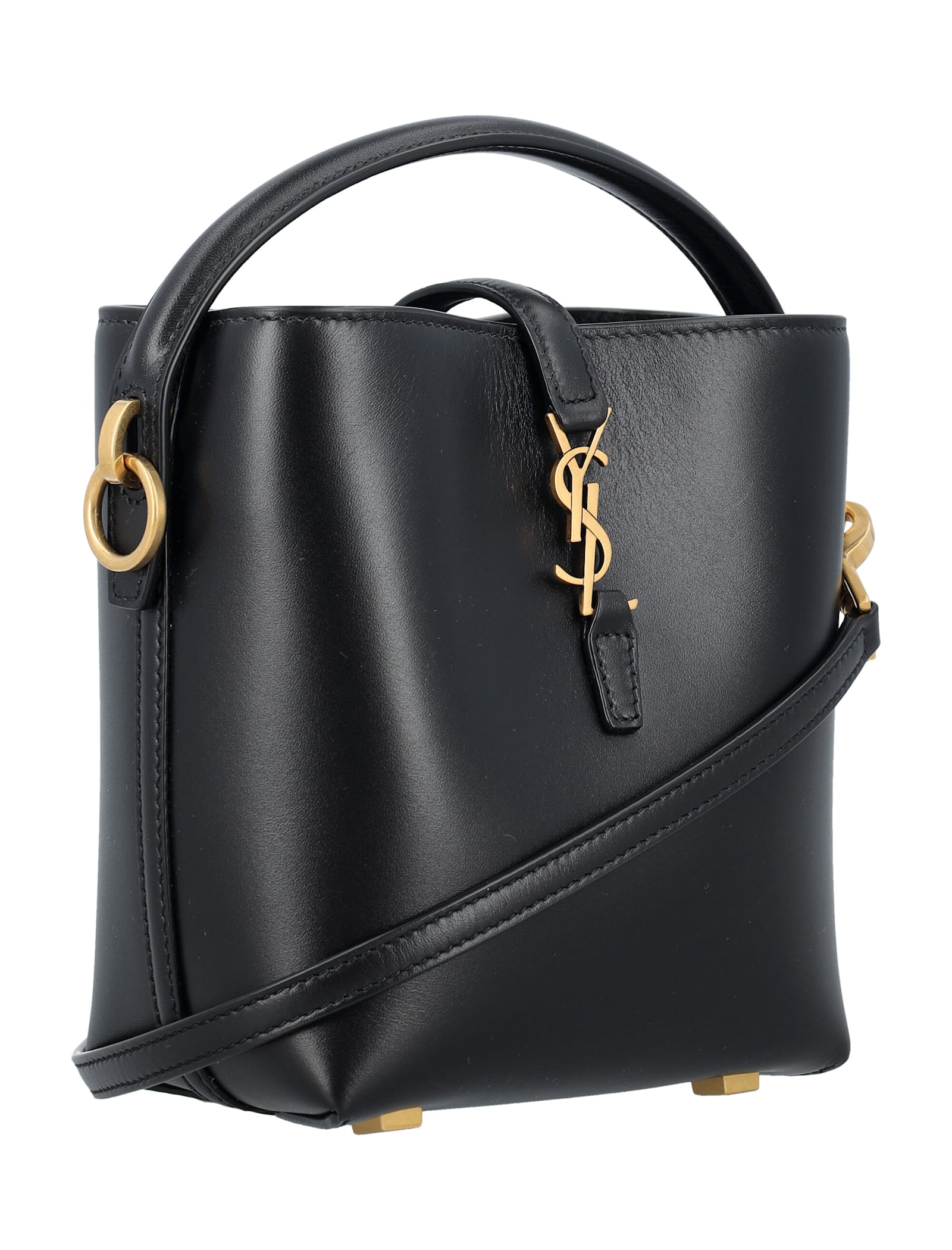 Saint Laurent Le 37 Mini Bag In Black