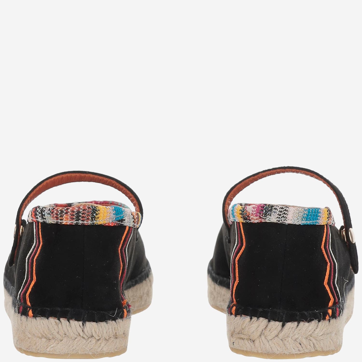 MISSONI VISCOSE-BLEND ESPADRILLES WITH ZIGZAG PATTERN