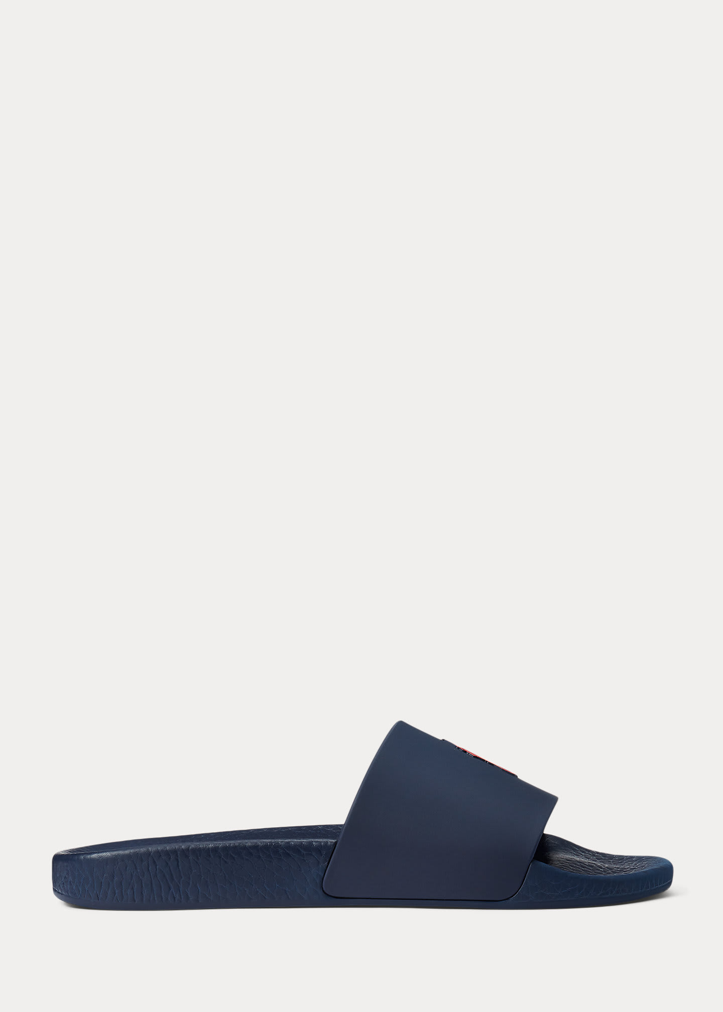 Polo Ralph Lauren Ciabatta Blu Con Logo Rosso 809852071002