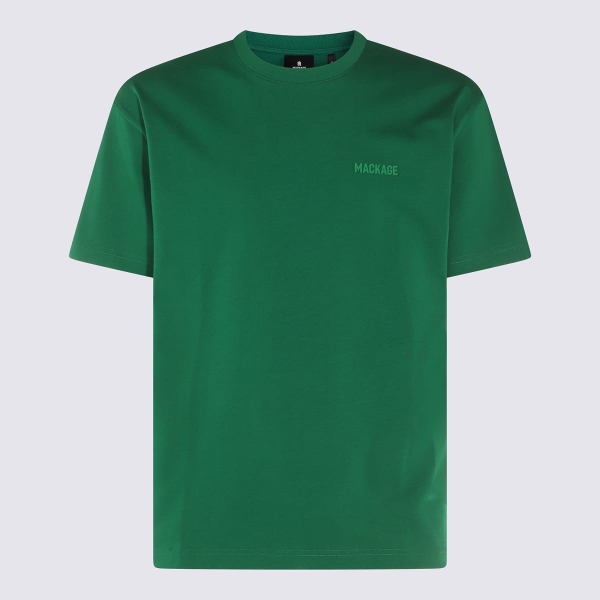 Dark Green Cotton T-shirt
