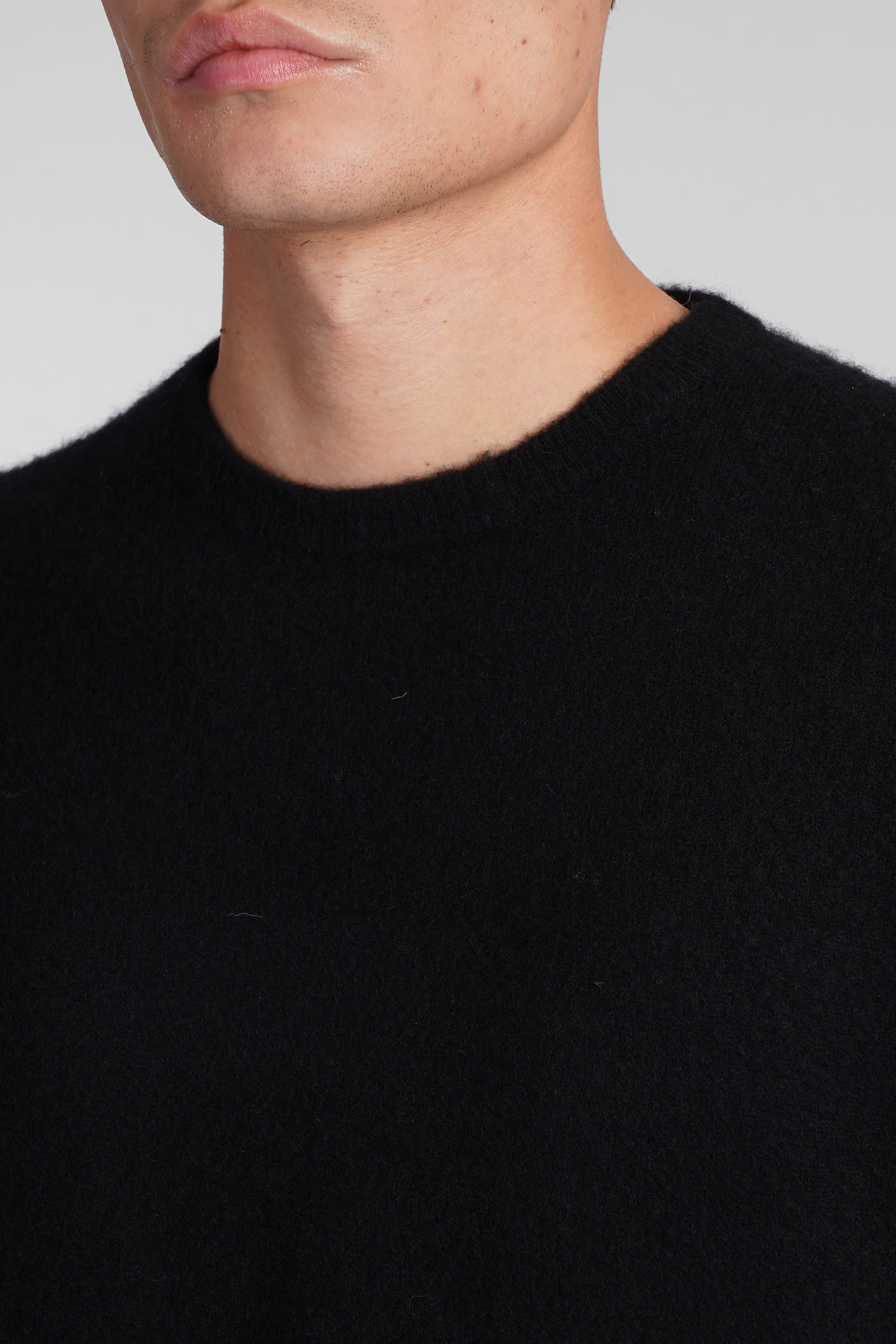 Shop Massimo Alba Kane Knitwear In Black Wool