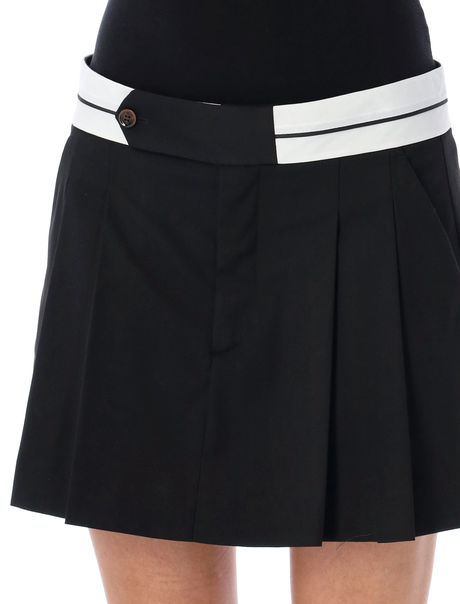 Shop The Garment Pluto Mini Skirt In Black