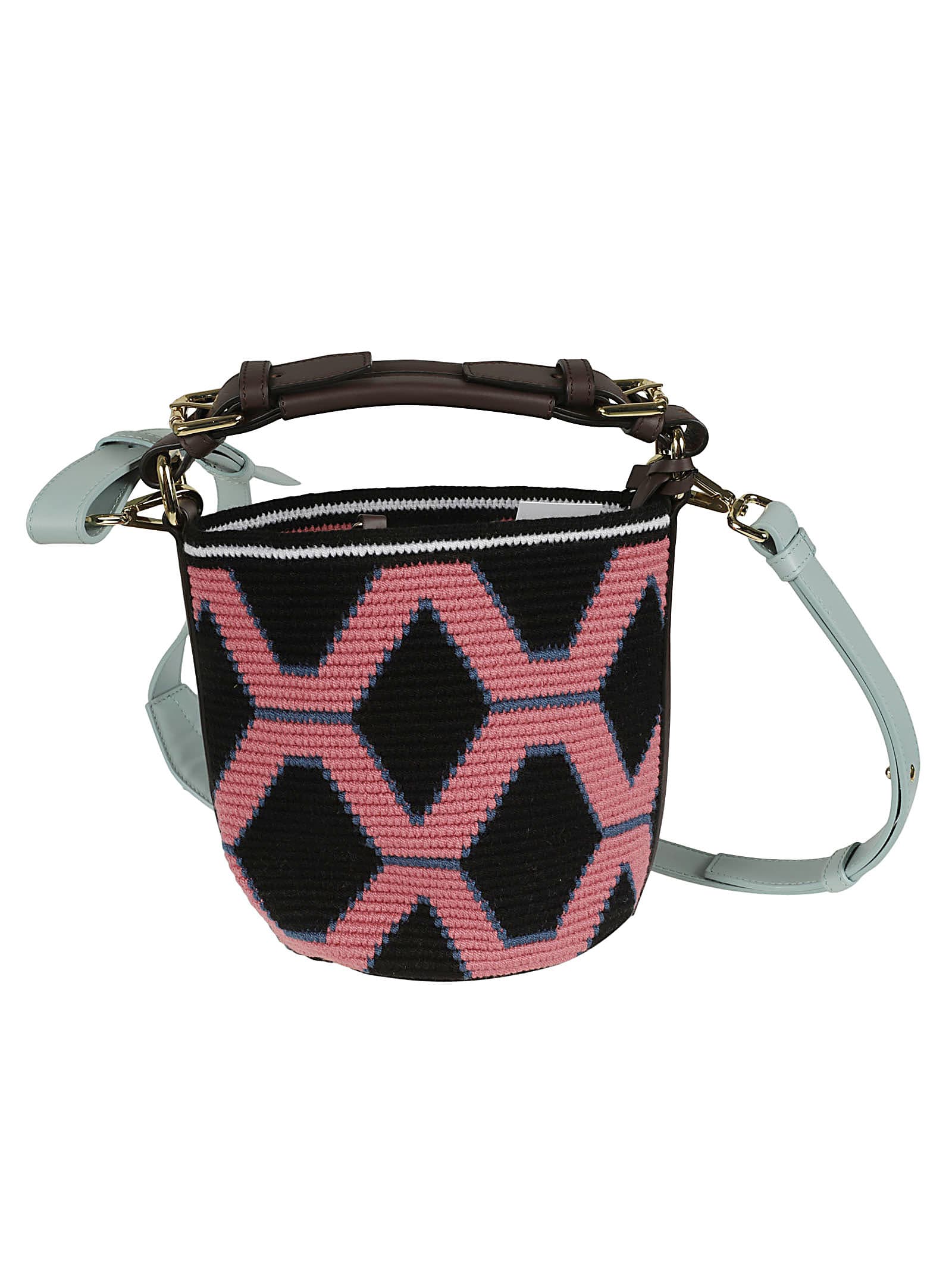 Multi-strap Bucket Bag
